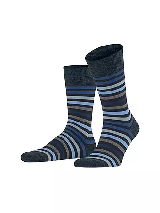 FALKE | Socken TINTED STRIPE dark navy | 